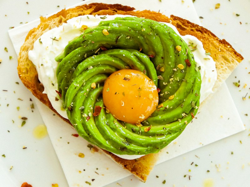 Avocado Toast with Poached Eggs - breakfast recipe