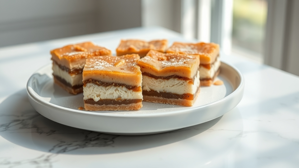 Baklava Cheesecake Bars - desserts recipe
