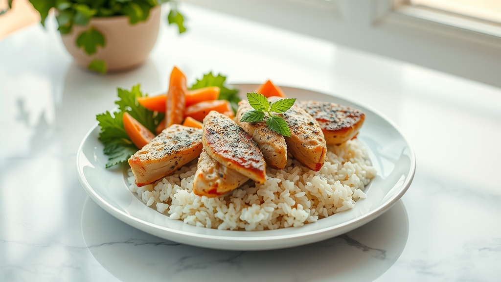 Chicken Shawarma Rice Plate - main dish recipe