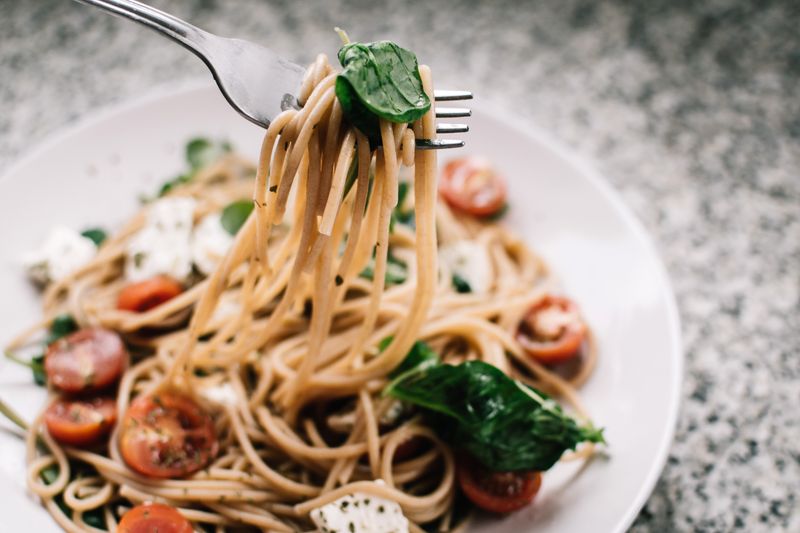 Creamy Garlic Mushroom Pasta - main dish recipe