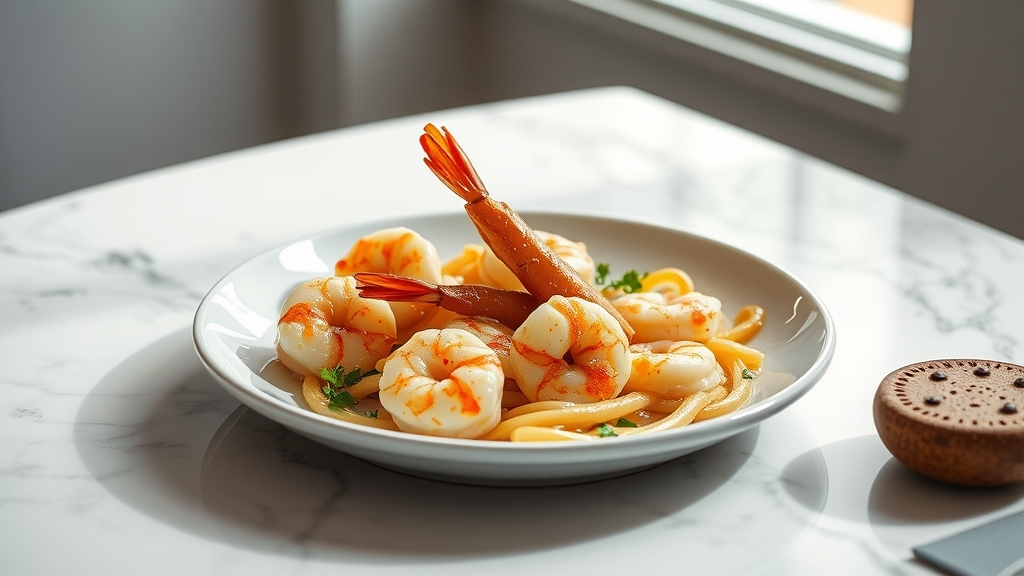 Garlic Butter Shrimp Scampi - main dish recipe