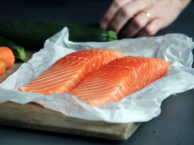 Honey Garlic Salmon - main dish recipe