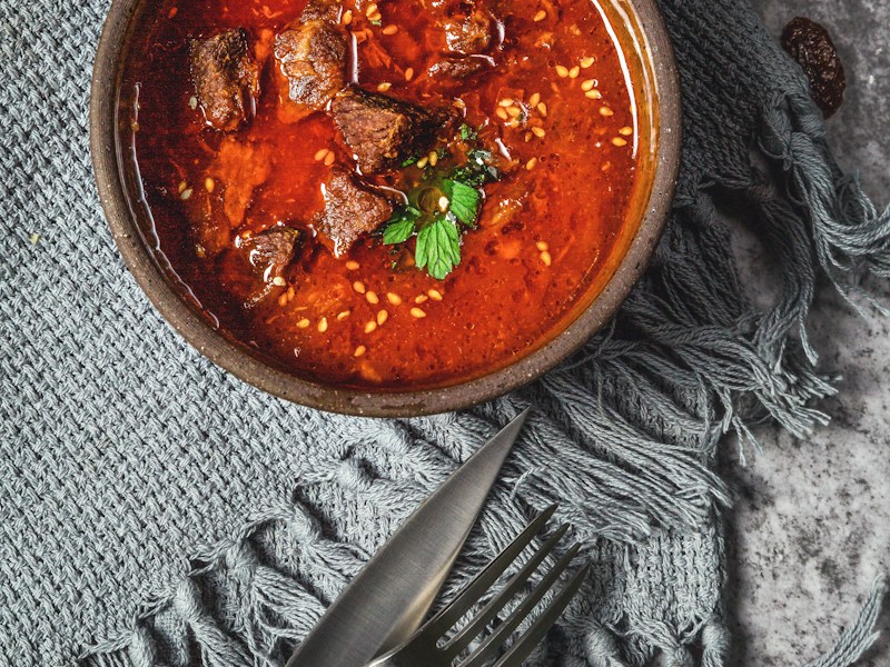 Lamb Vindaloo - main dish recipe