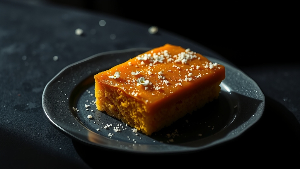 Orange Blossom Semolina Cake (Namoura) - desserts recipe