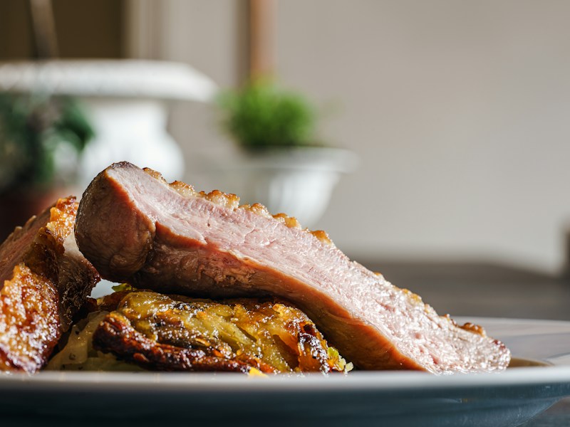 Pan-Seared Duck Breast - main dish recipe