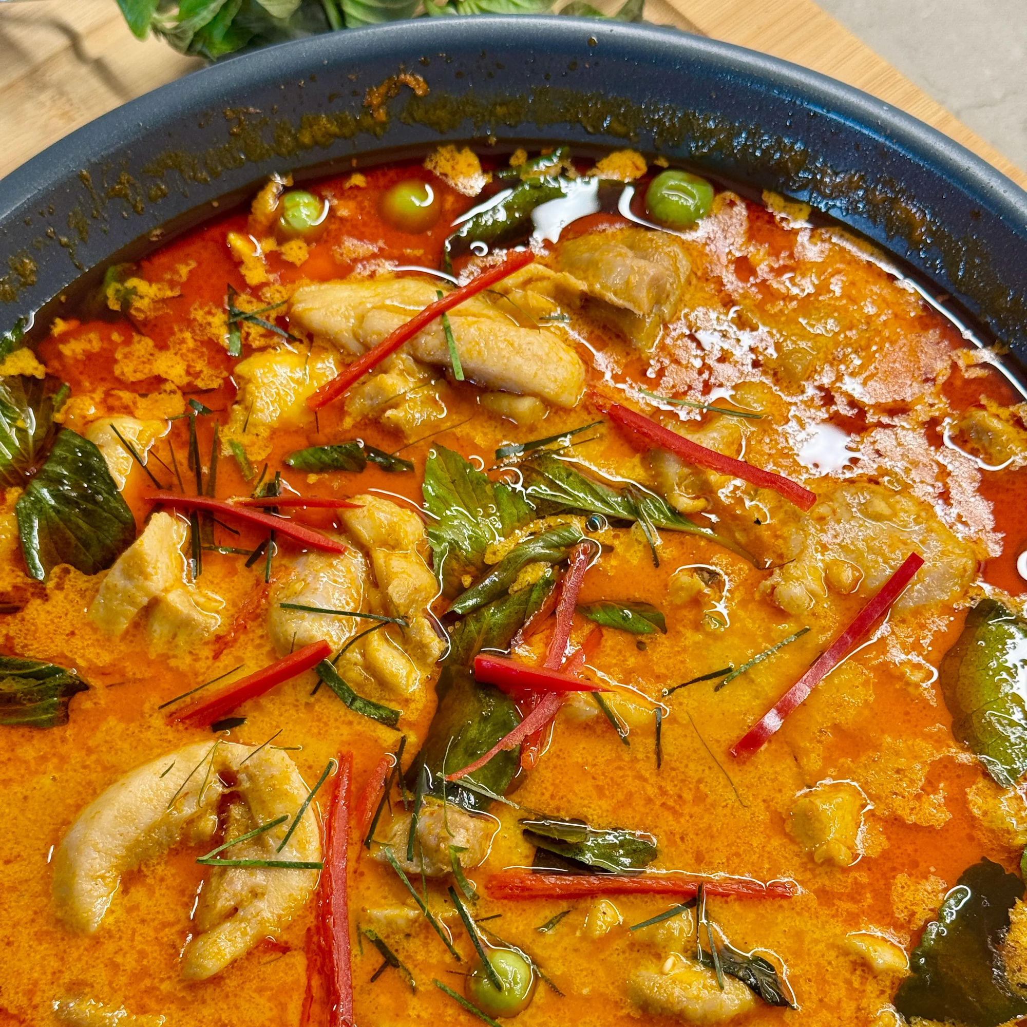 Panang Chicken Curry - main dish recipe