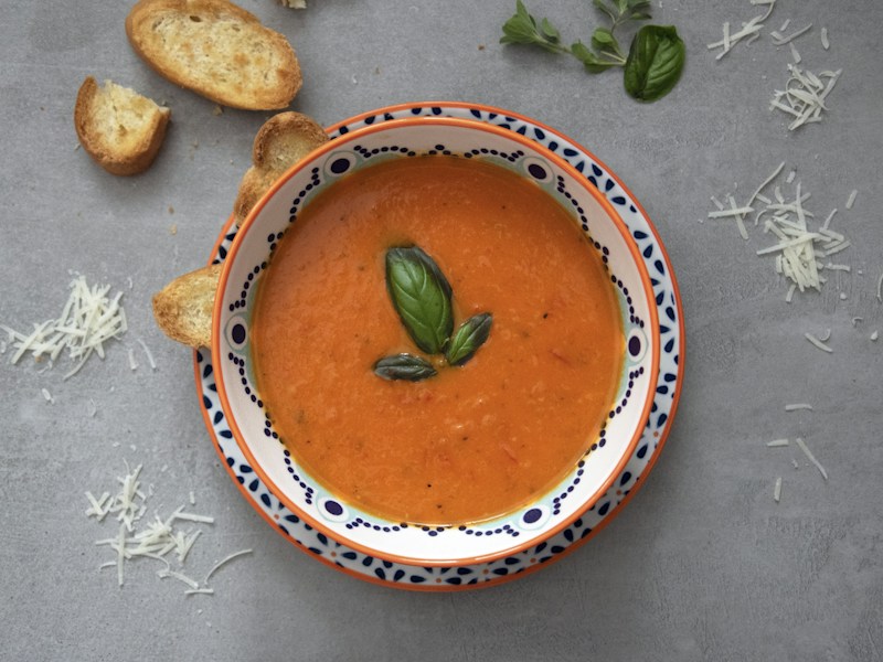 Roasted Tomato Basil Soup - soups & stews recipe