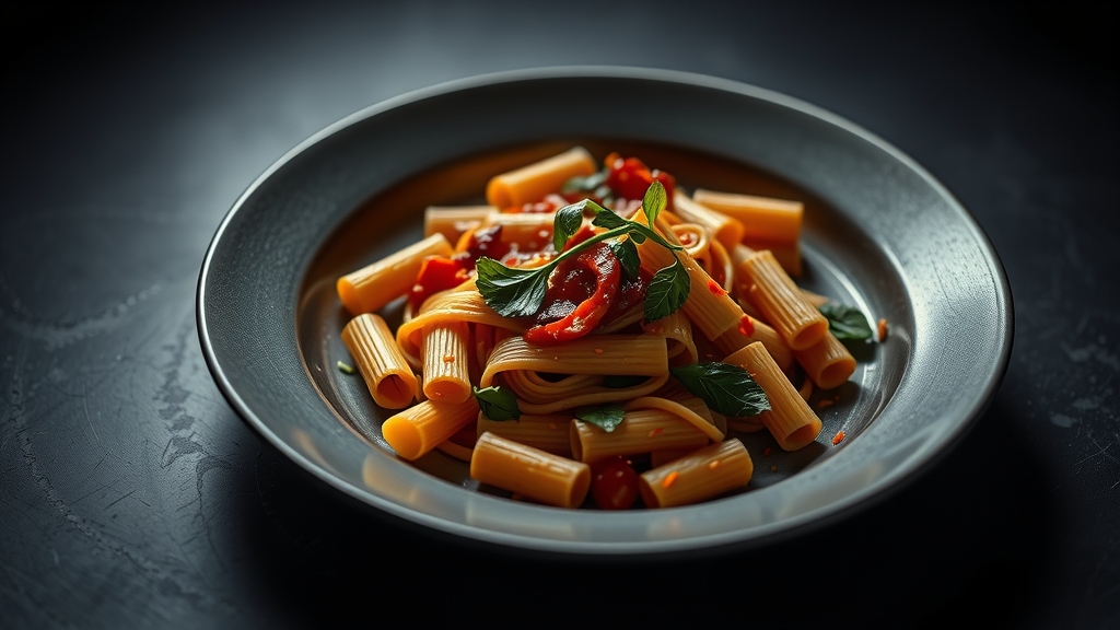 Spicy Vodka Rigatoni - main dish recipe